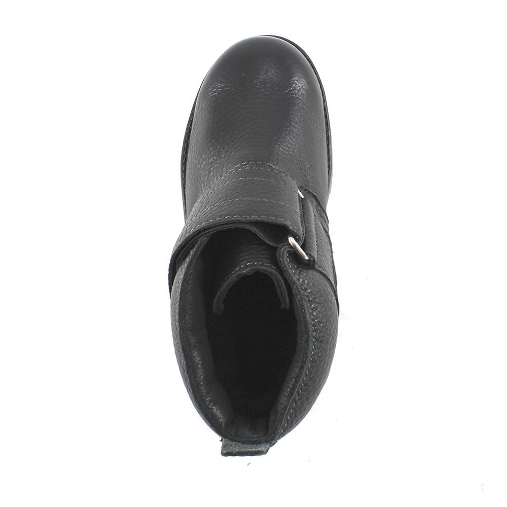 Ботинки Europen П-02-СВ EUROPEN Ботинки для мальчика,черный кожа - фото 3