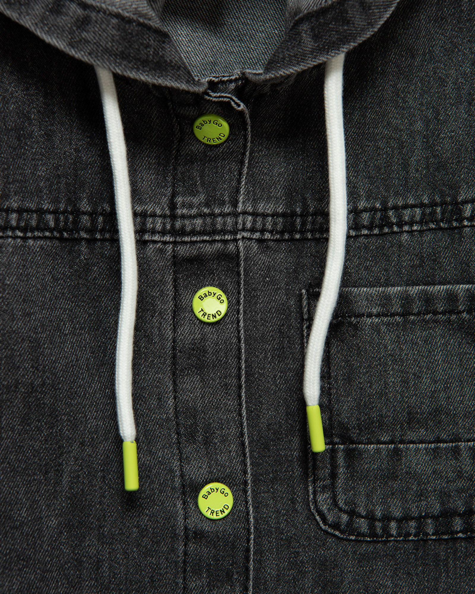 Джинсовая куртка BabyGo trend S24BT1-D67ib-99 - фото 4