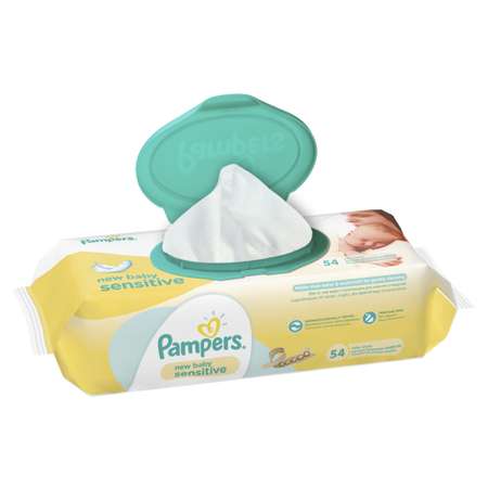 Влажные салфетки Pampers Sensitive 54 шт.