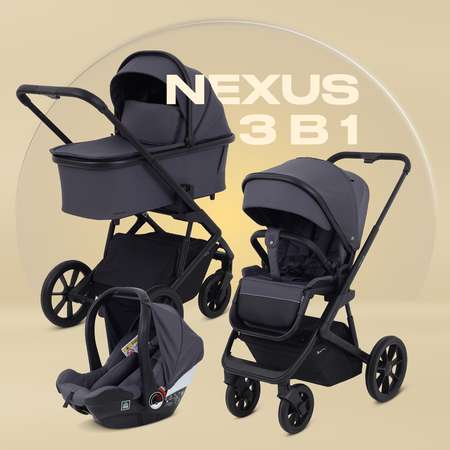 Коляска 3в1 Rant NEXUS серый