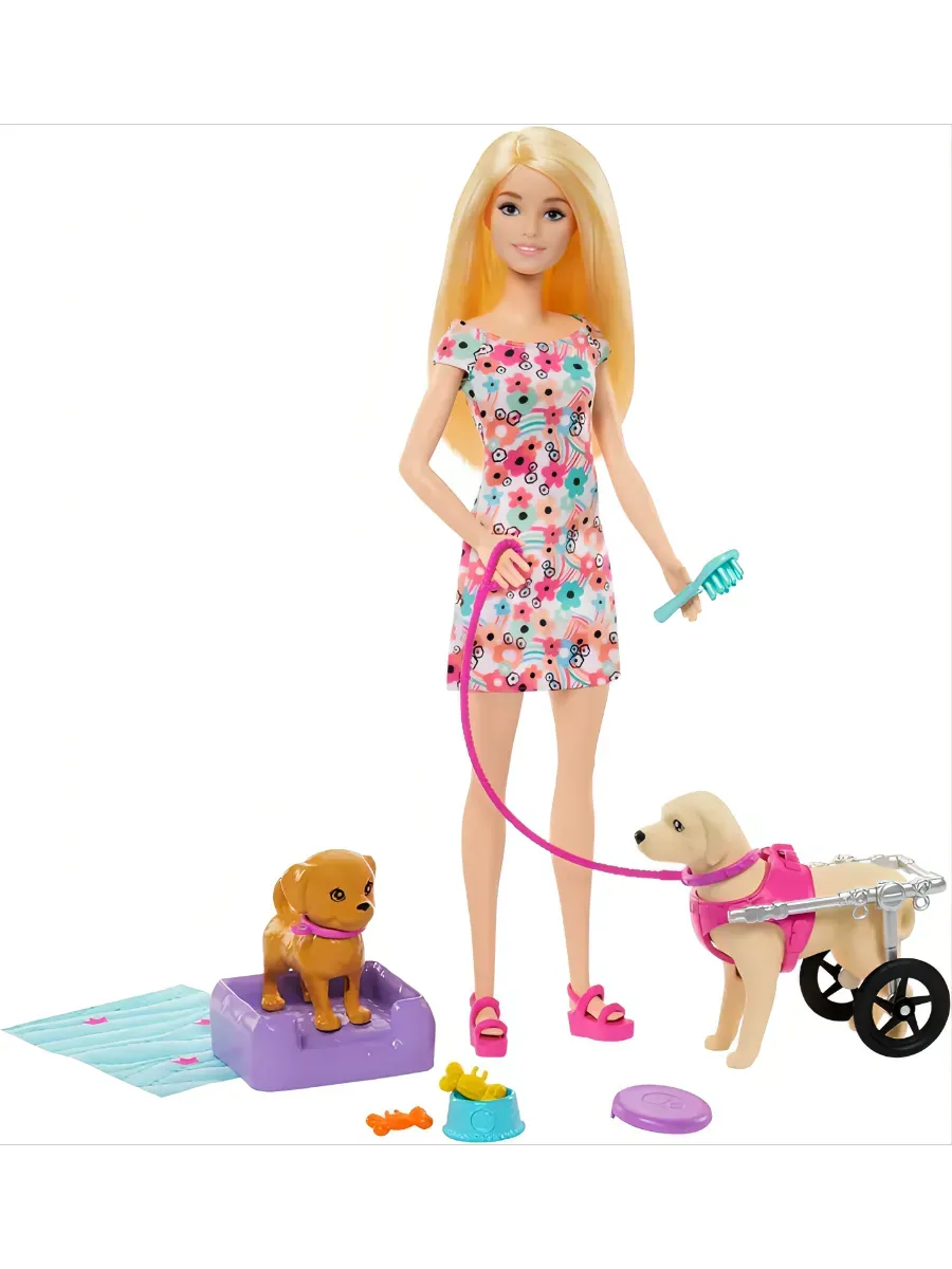 Кукла модельная Barbie Барби и ее собака 121281 - фото 2