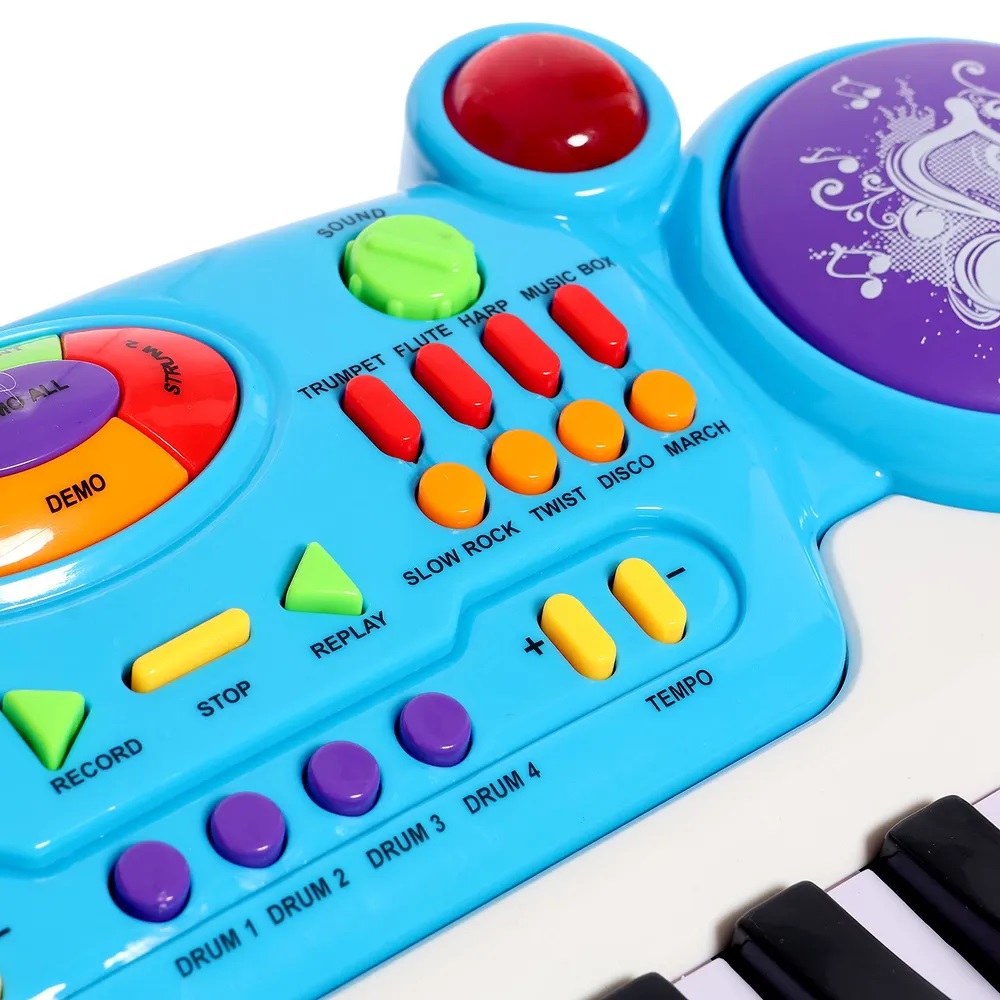 Игрушка музыкальная CASTLELADY синтезатор - фото 10