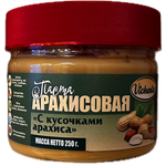 Паста Vichente арахис с кусочками 250г