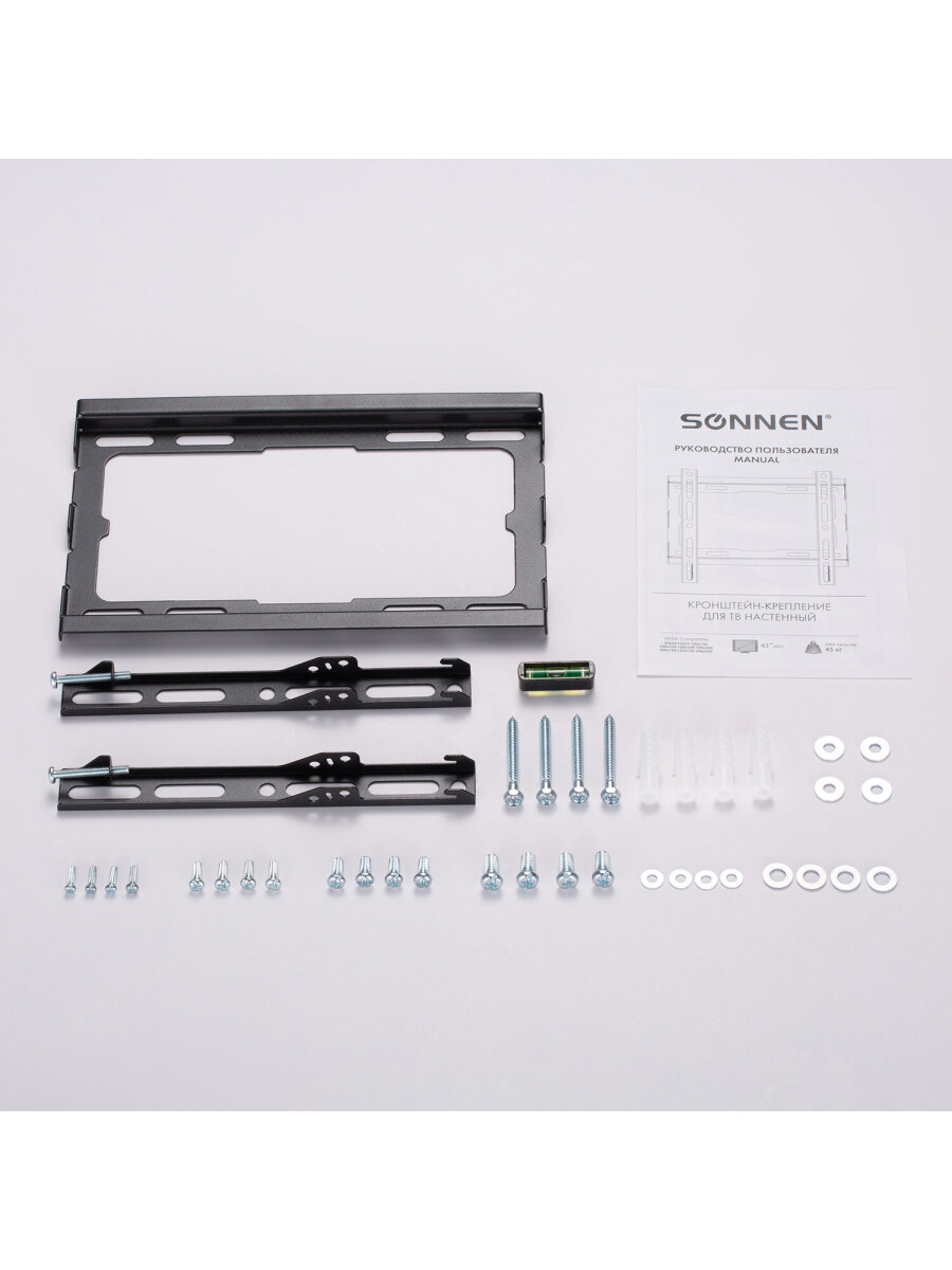 Кронштейн Sonnen для телевизора на стену крепление до 43 дюймов 45 кг - фото 9