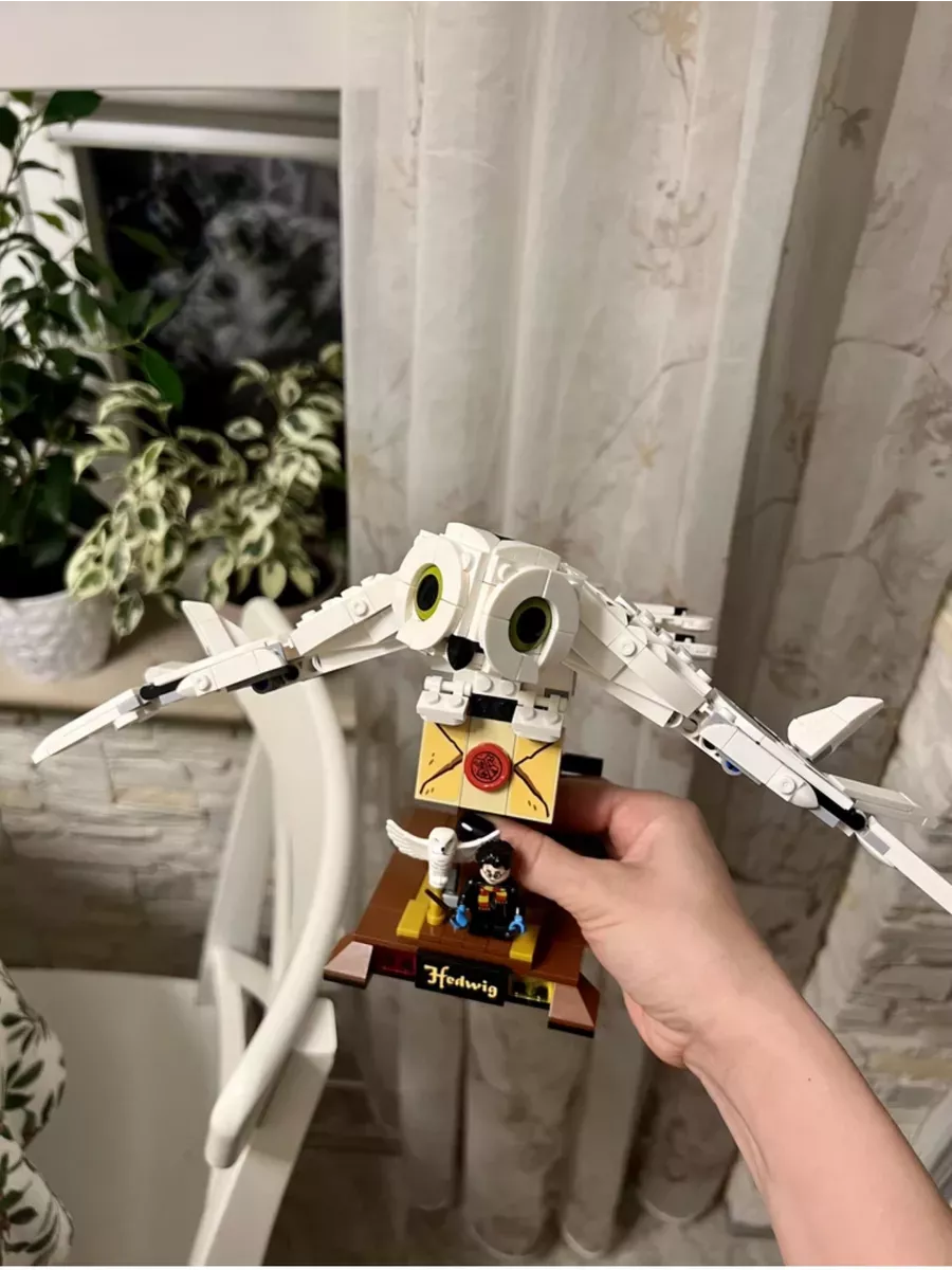 Конструктор CyberToy Фигурка Совы 630 дет. - фото 4