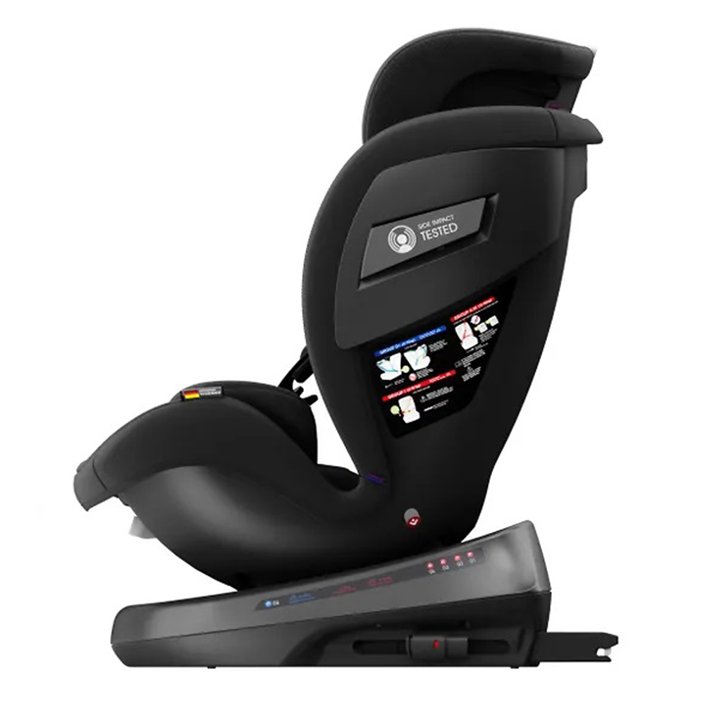 Автокресло KLEE Rapid 360 Fix Isofix 0+/1/2/3 (0-36 кг) черный - фото 5