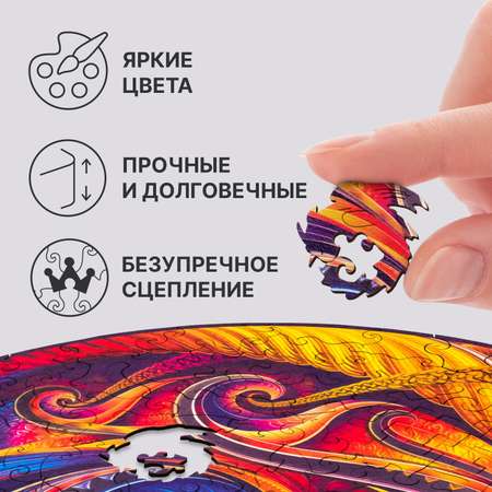 Пазл UNIDRAGON деревянный