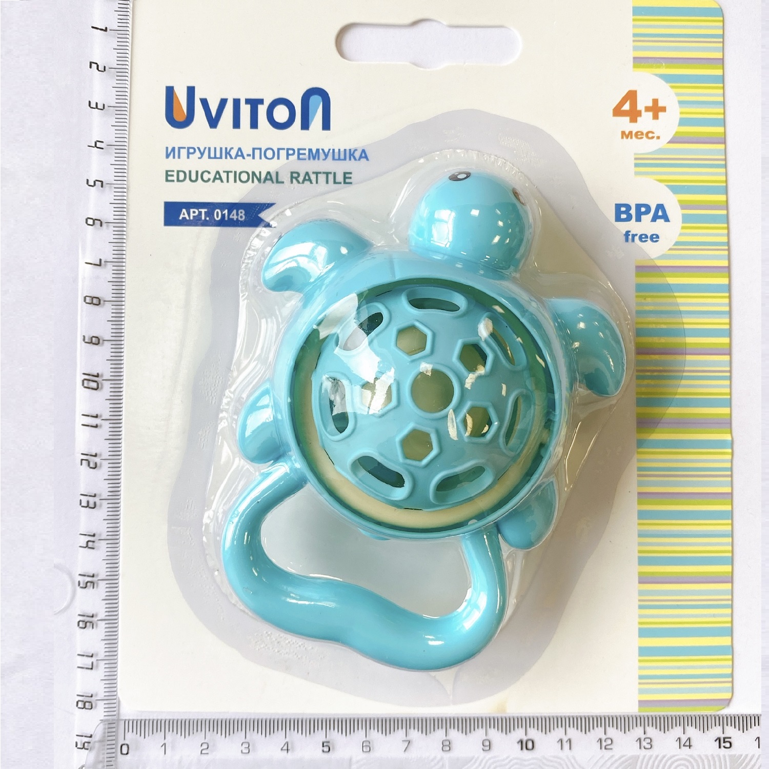 Игрушка Uviton погремушка Черепашка - фото 20
