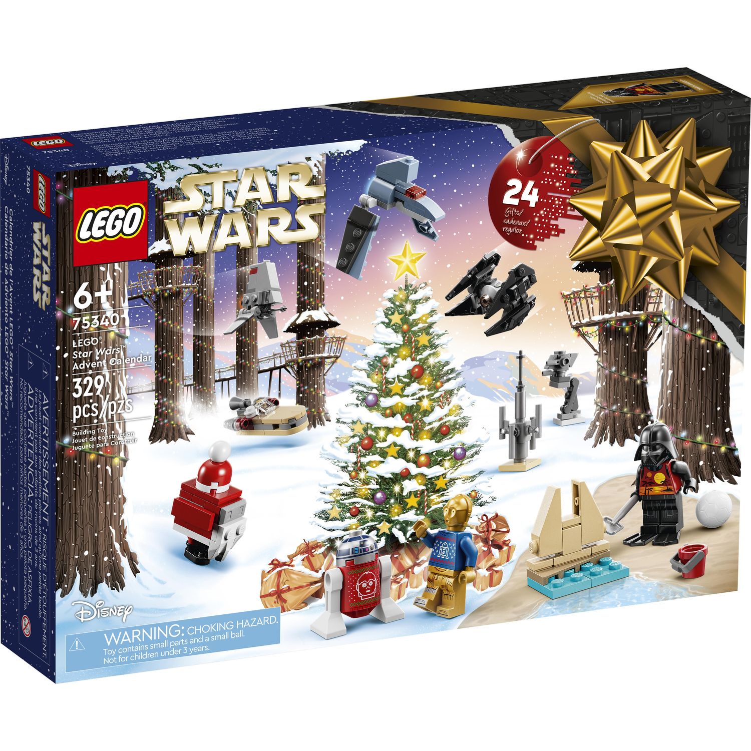 Конструктор LEGO Star Wars Адвент-календарь 2022 блочный - фото 1