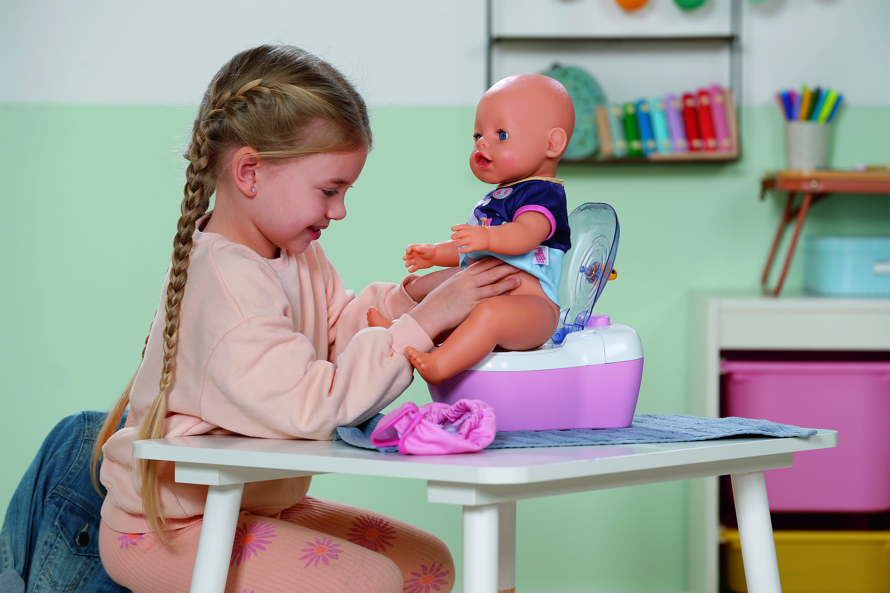 Аксессуар для кукол BABY BORN кукольный интерьер, горшок 69136 - фото 6