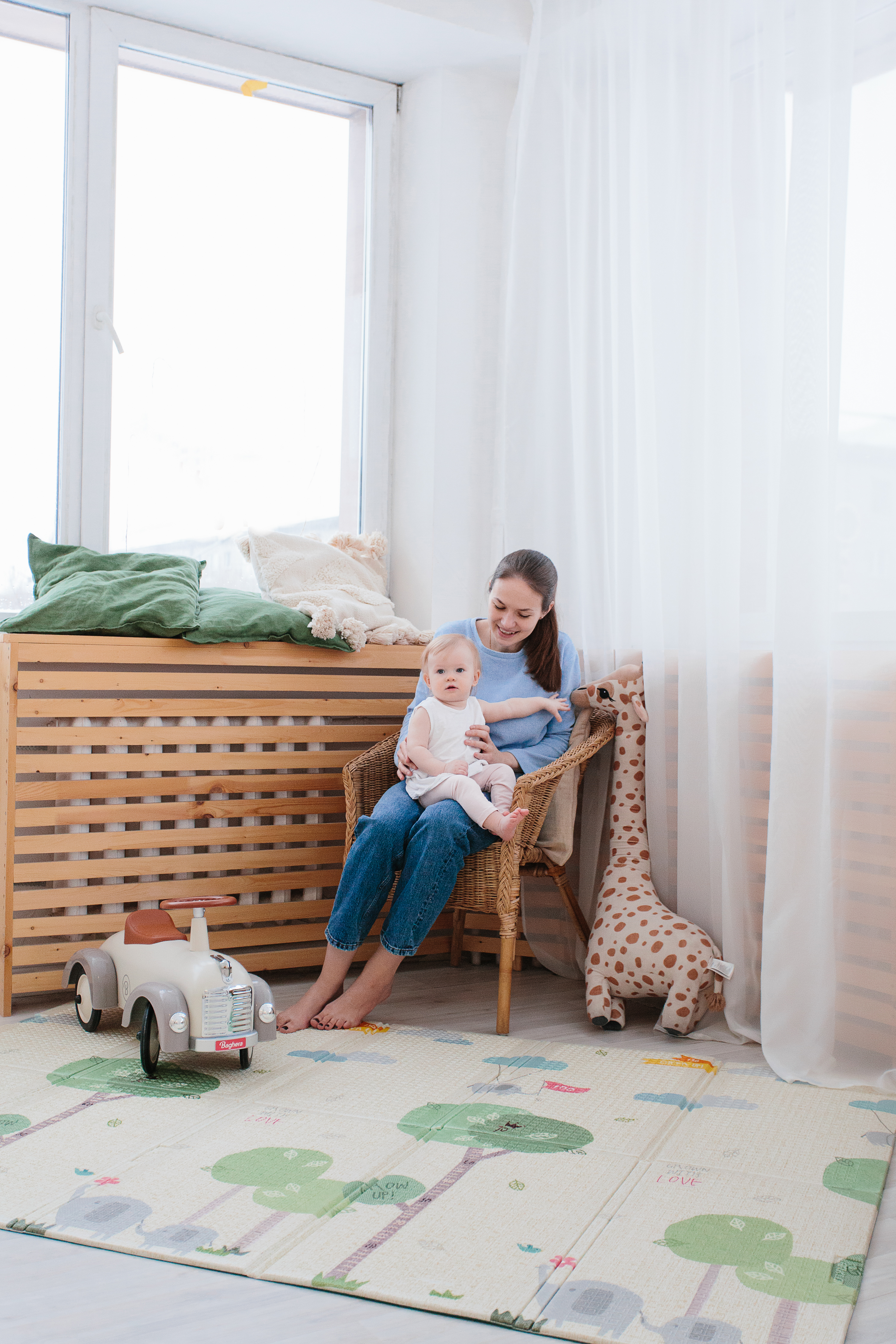 Детский складной коврик Parklon Весёлая прогулка 140 x 200 см - фото 18