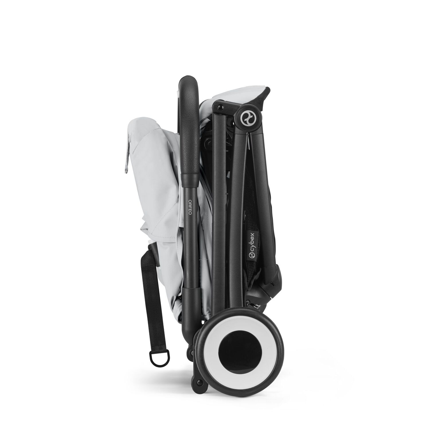 Коляска прогулочная Cybex Orfeo BLK серый - фото 8