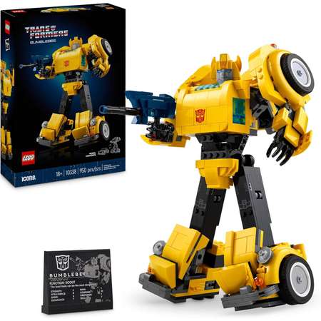 Конструктор LEGO Icons Бамблби блочный