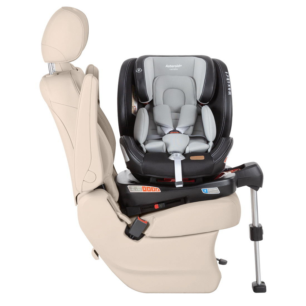 Автокресло Carrello Asteroid Plus G402 Isofix 0+/1/2/3 (0-36 кг) серый - фото 3