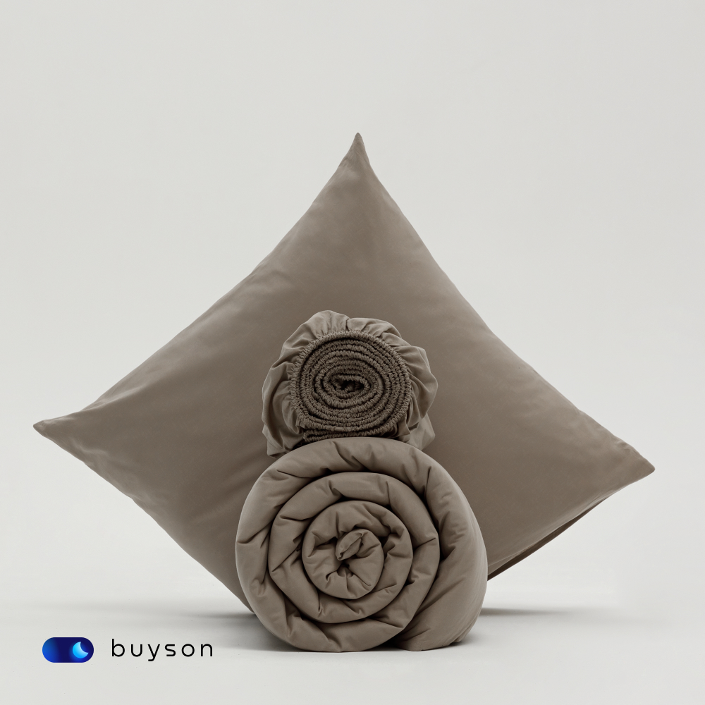 Простыня buyson BuyDream 90 x 200 см на резинке 1 шт. - фото 7