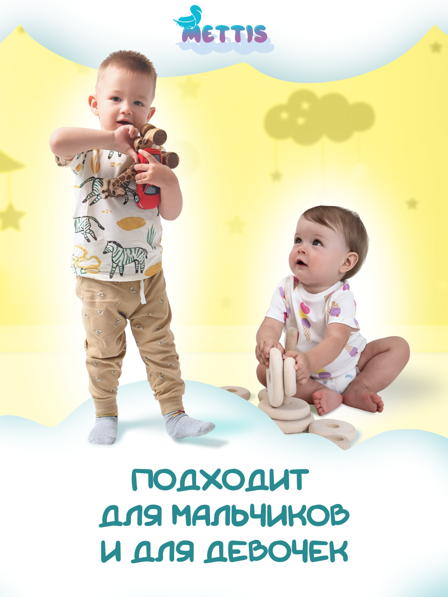 Трусики METTIS Premium M (6-11 кг) 60 шт. - фото 3