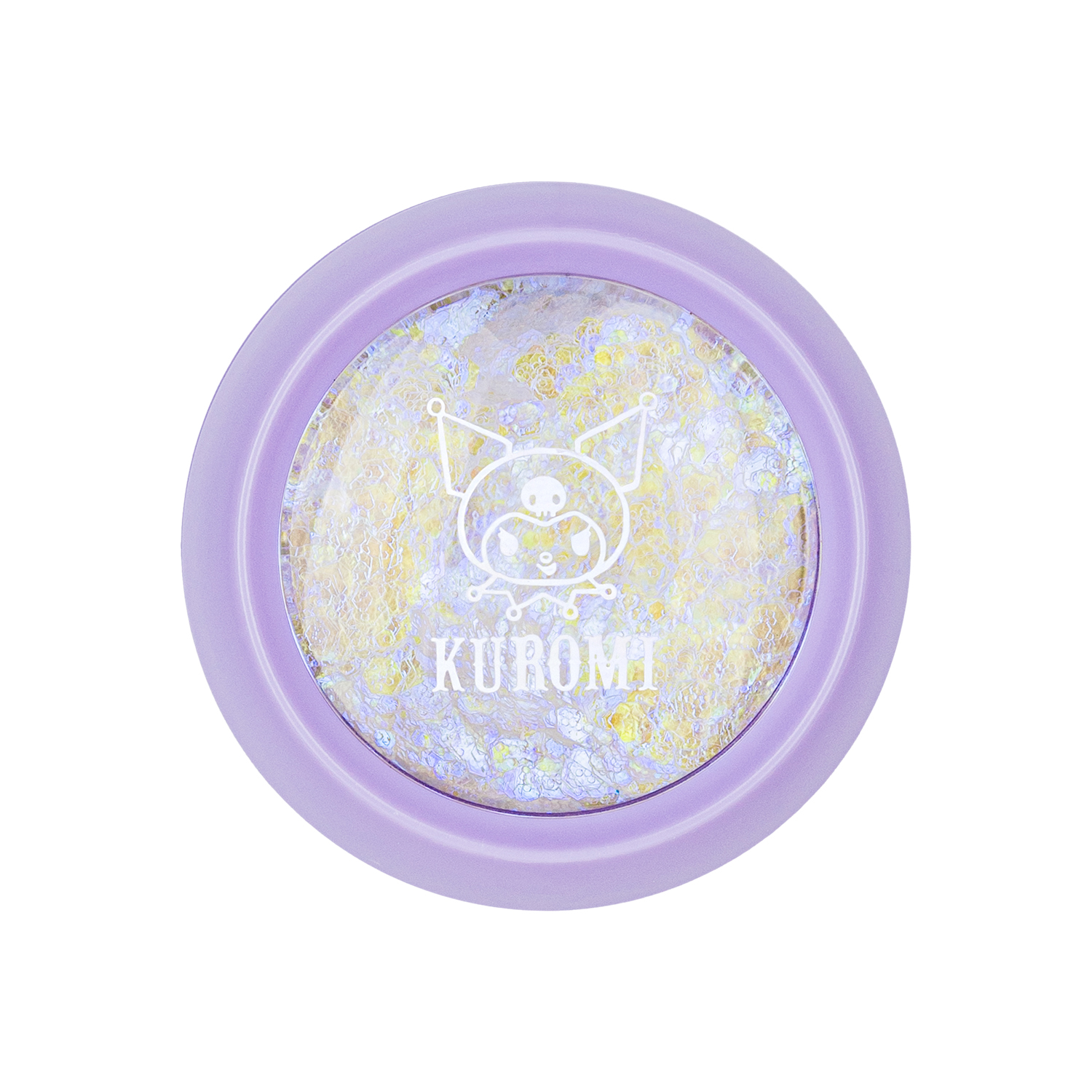 Глиттер-гель для лица soda Ultra violet 002 UFO - фото 1