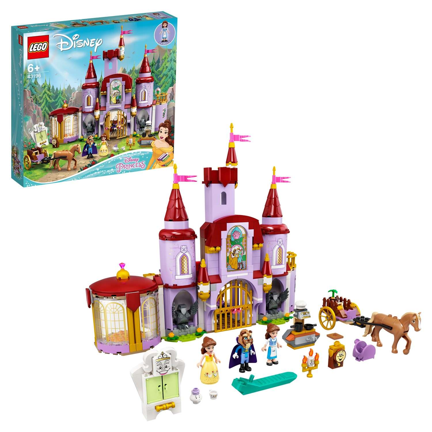 Конструктор LEGO Disney Princess Замок Белль и Чудовища блочный - фото 1
