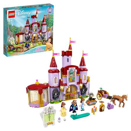 Конструктор LEGO Disney Princess Замок Белль и Чудовища блочный