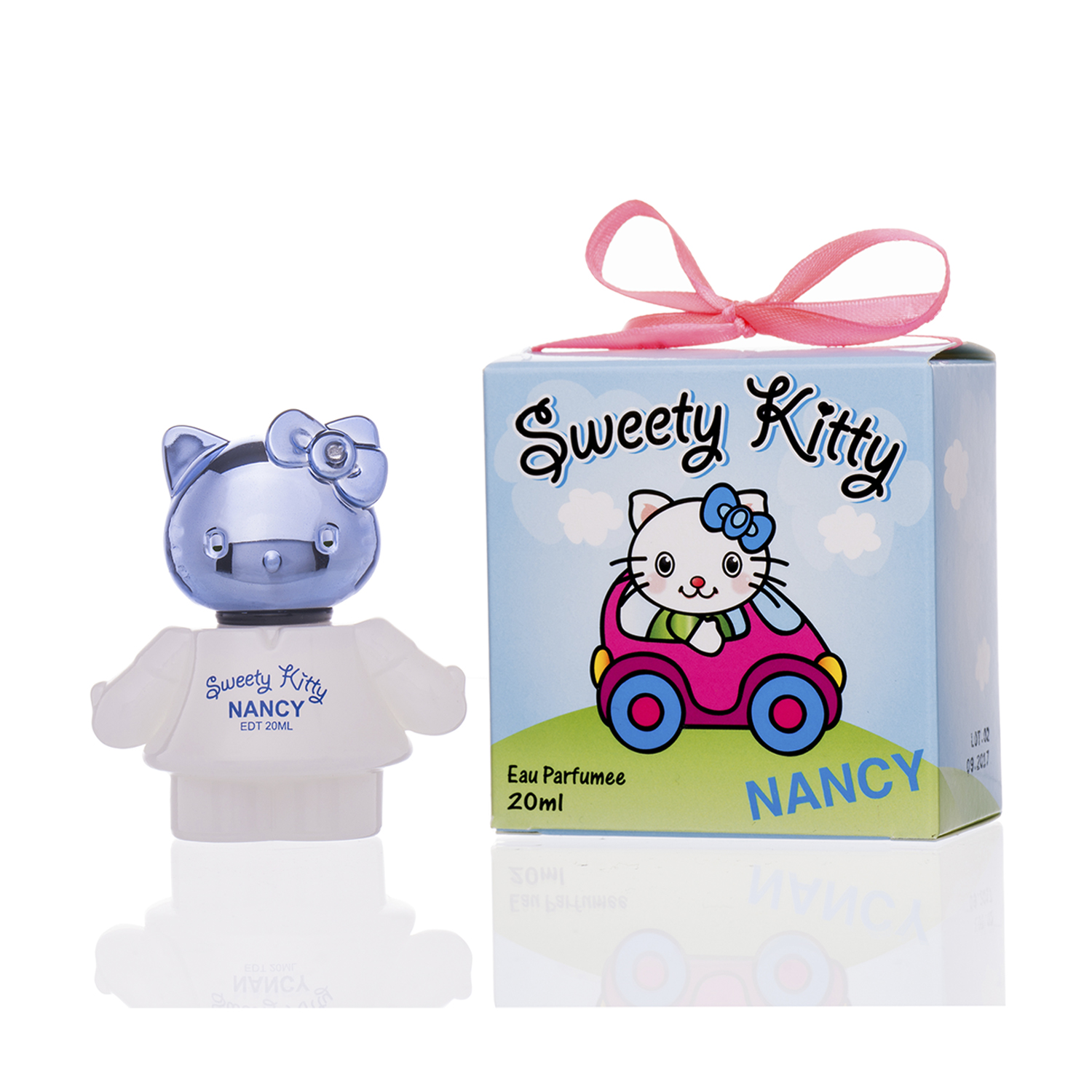 Изображение товара Душистая вода Sweety Kitty Nancy 20 мл для детей с ароматом ежевики