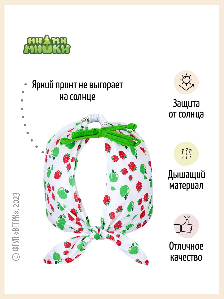 Косынка Ми-ми-мишки T-Mi-02зеленый - фото 4