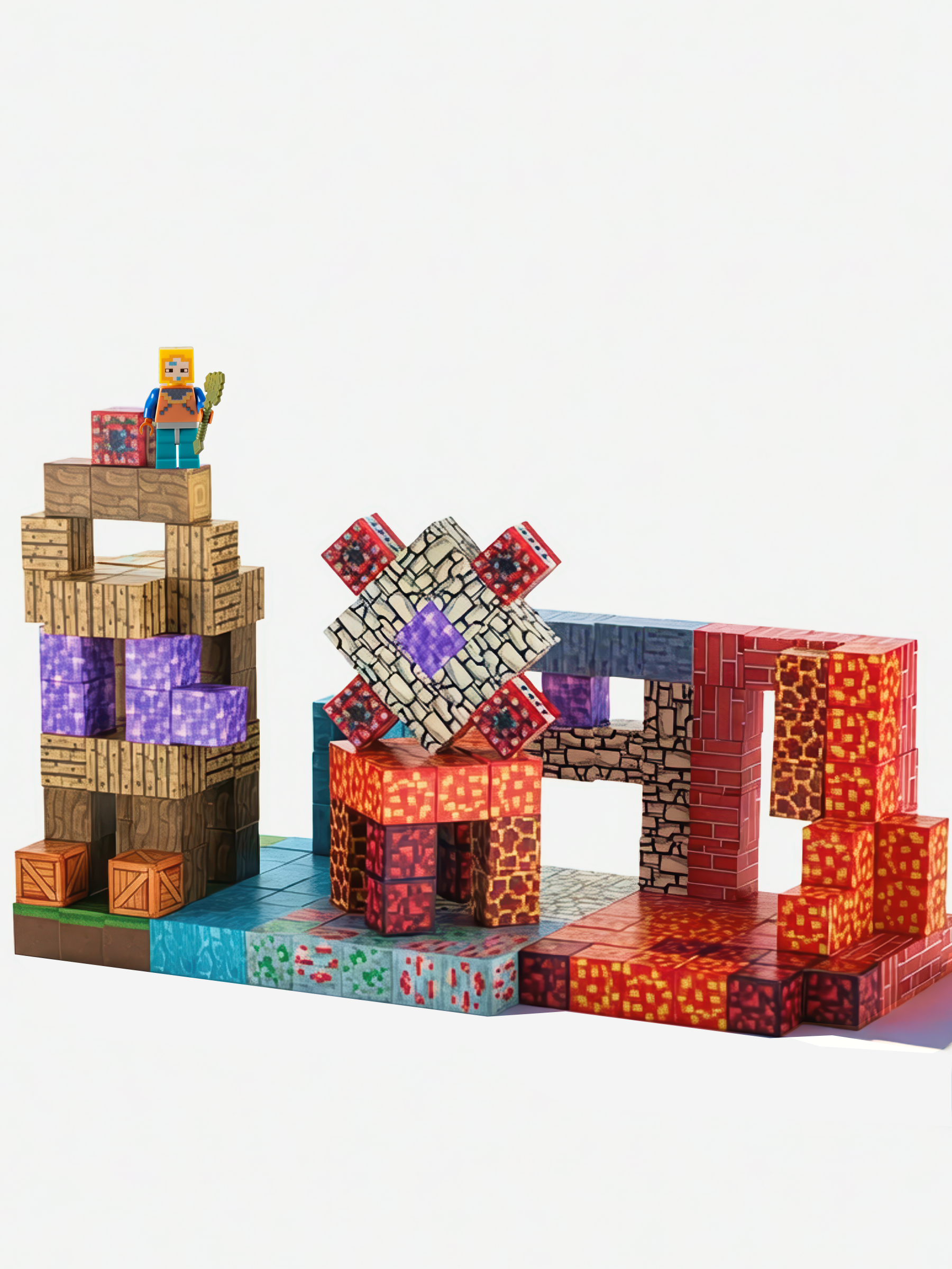 Конструктор SAYFUN toys магнитный 300 дет. - фото 14