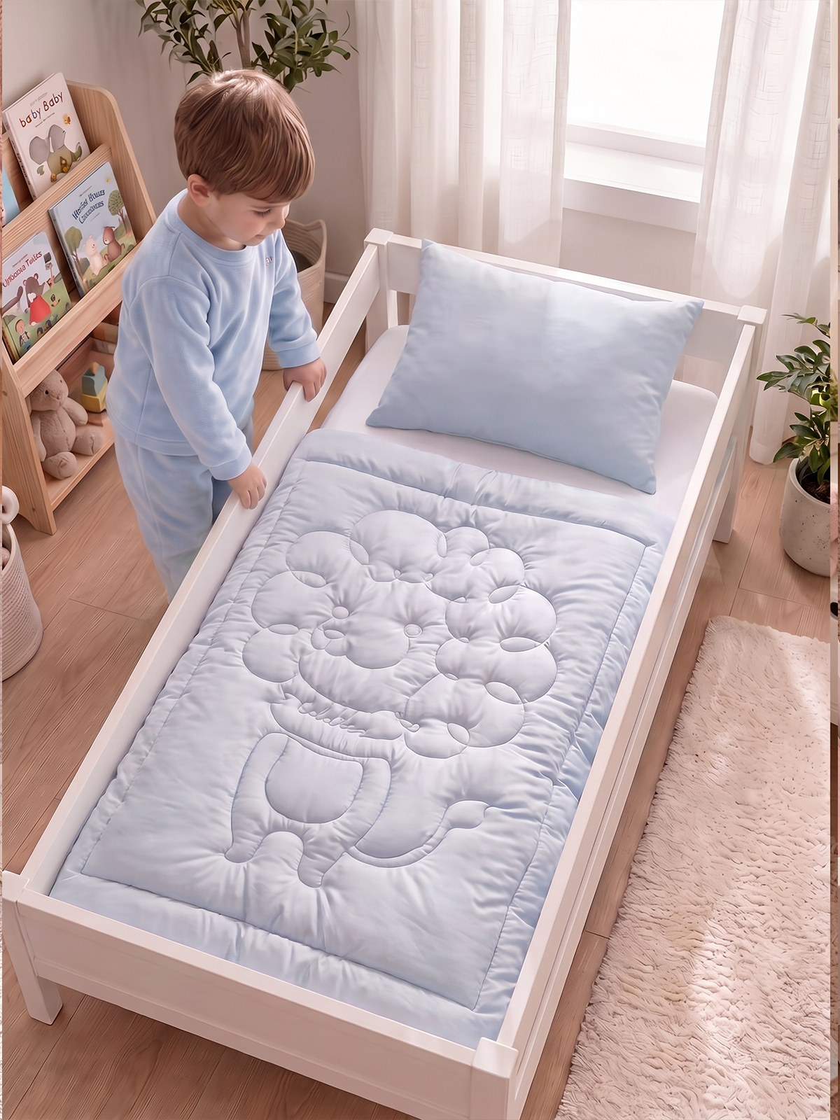Одеяло Goldtex Hometextile с подушкой набор 110 x 140 см - фото 3