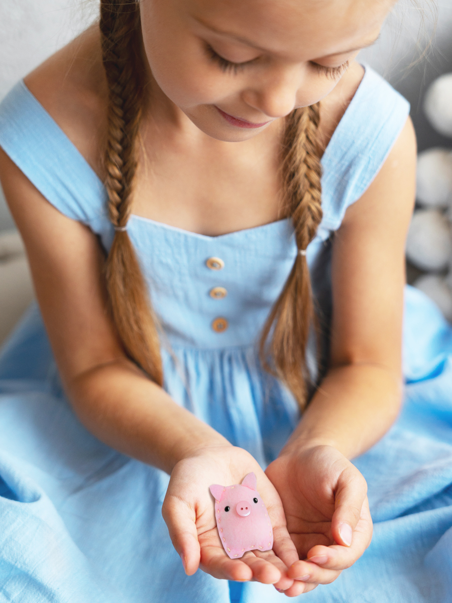 Набор для творчества HappyLine шитье Свинки- обниМЯШки - фото 21