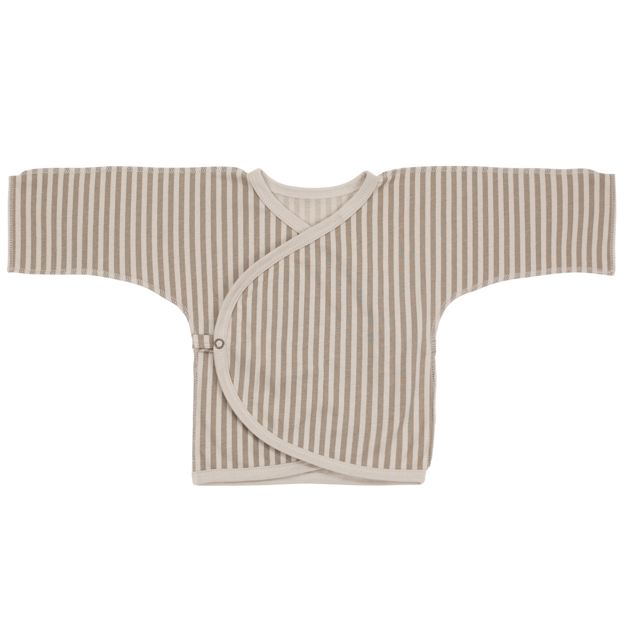 Распашонка 3 шт Фабрика Бамбук MU011014KNR/117MU/Шоколад_полоски - фото 6