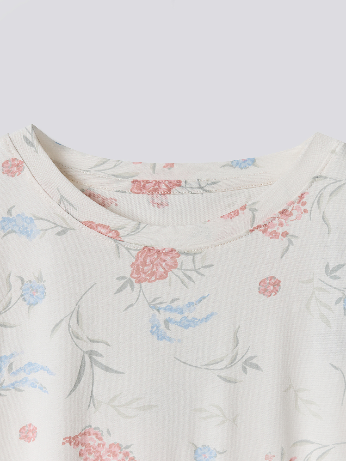 Сорочка ночная Mark Formelle (Марк Формэль) 572371/цветы на св.молочном - фото 6