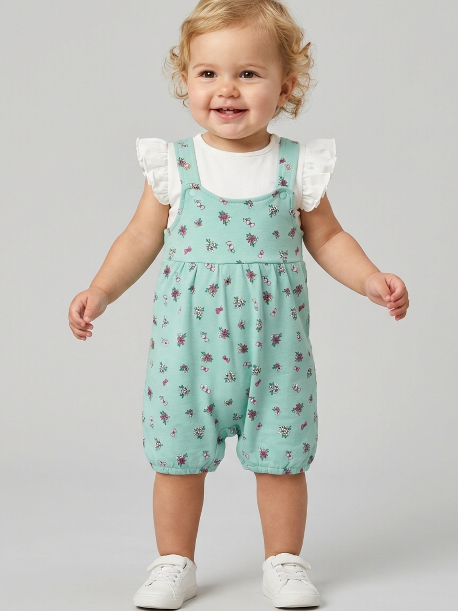 Футболка и полукомбинезон PlayToday 12623147 - фото 1