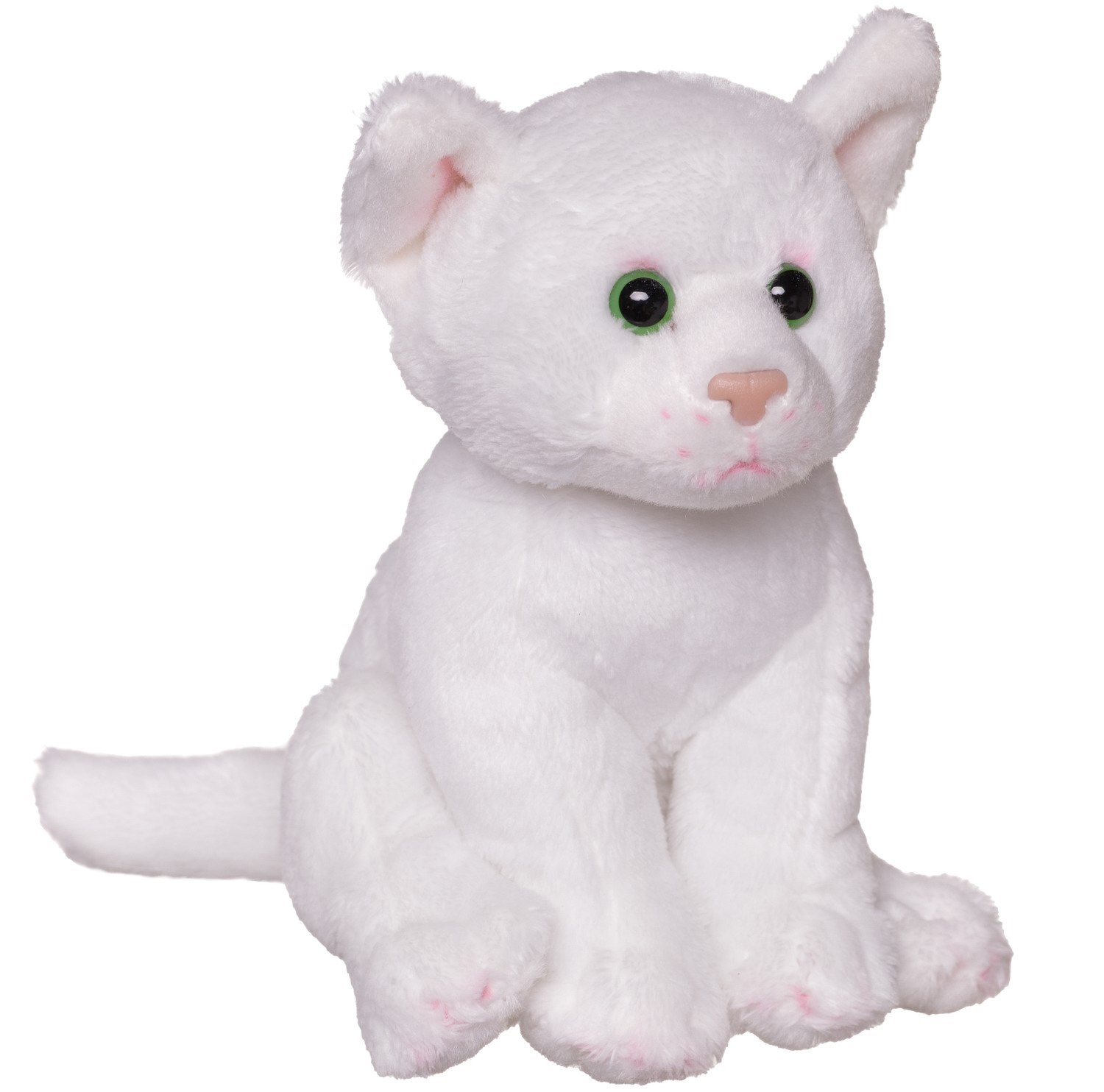 Мягкая игрушка Abtoys котик Мягкое сердце 15 см - фото 1