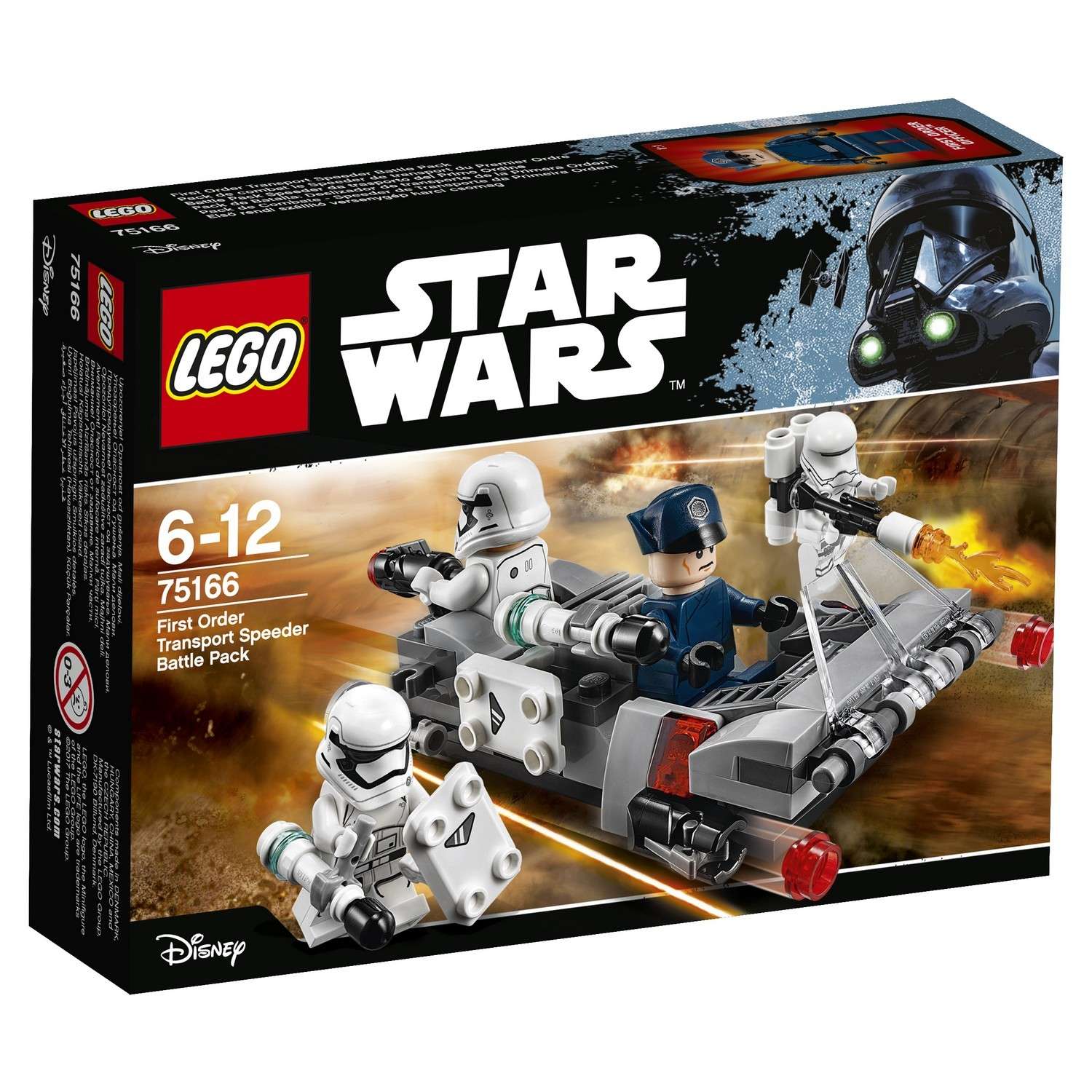 Конструктор LEGO Star Wars Спидер Первого ордена блочный - фото 2