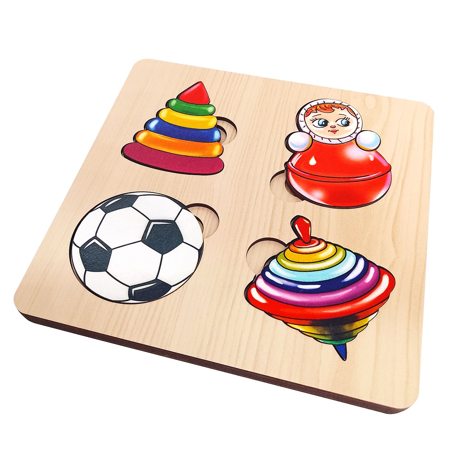 Игрушка Нескучные игры рамка-вкладыш Больше-меньше Игрушки - фото 3