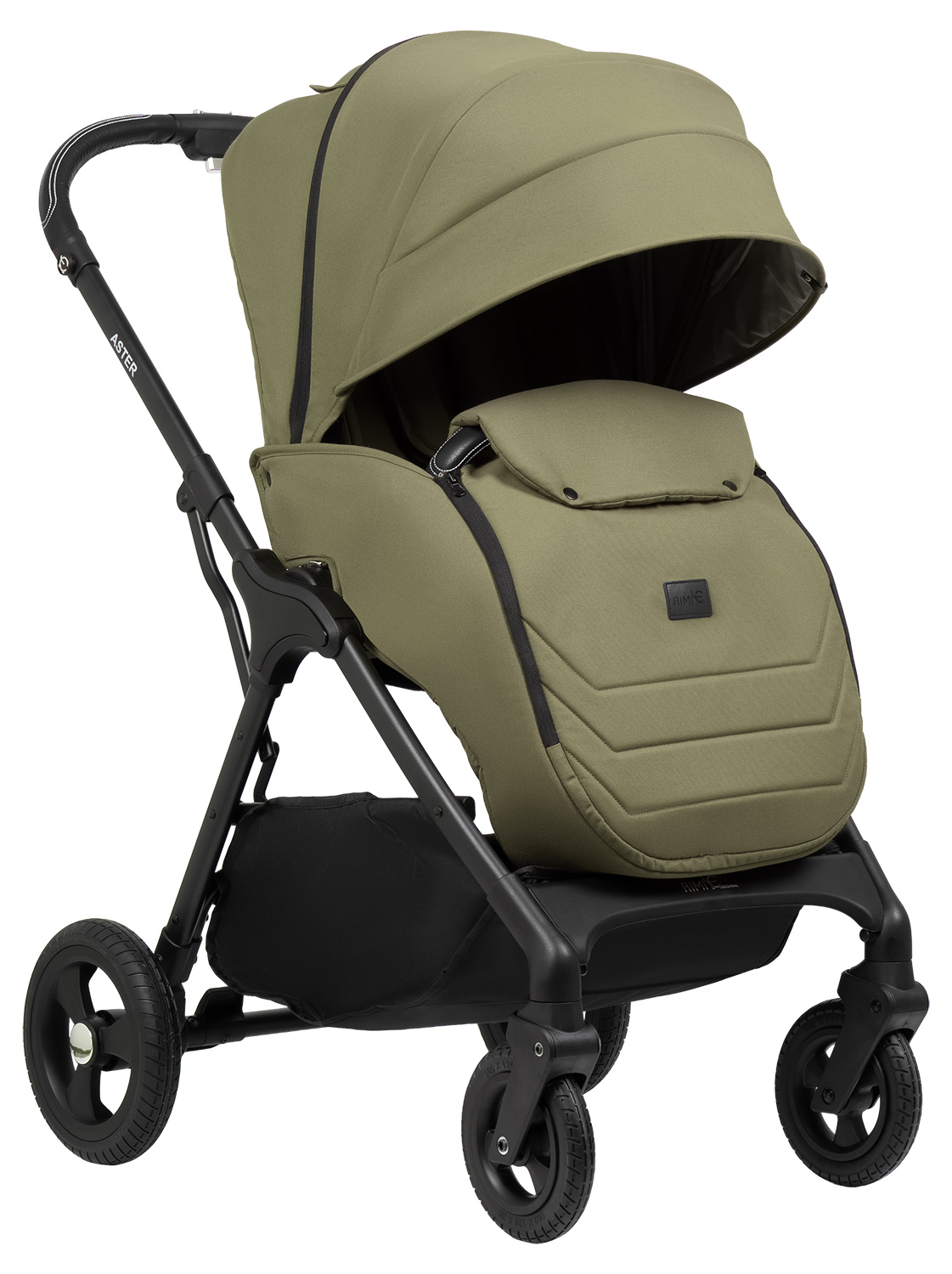Коляска прогулочная Aimile Астра / Aster хаки - фото 9