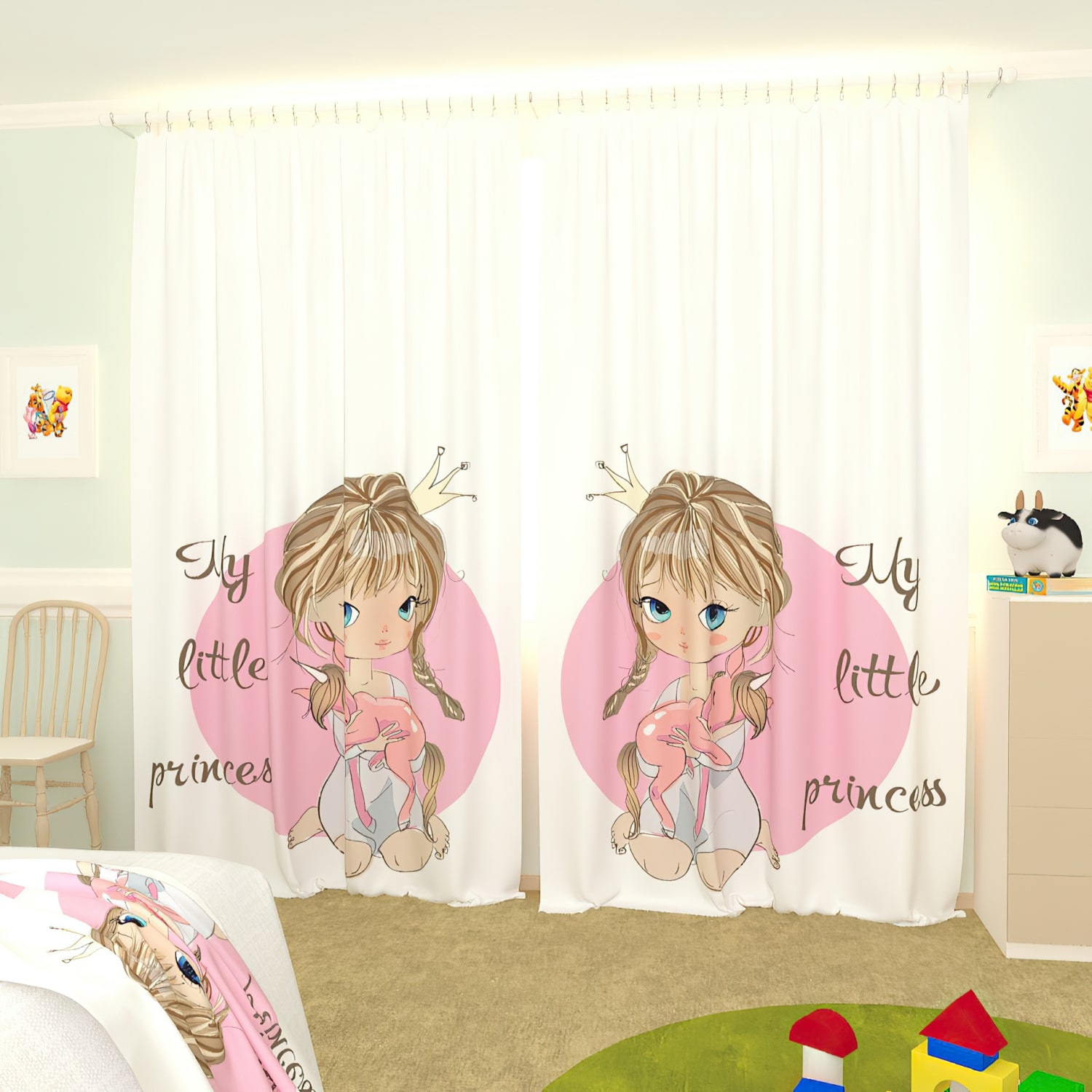 Комплект штор Олимп Текстиль Коллекция My Little Princess 191 - фото 2