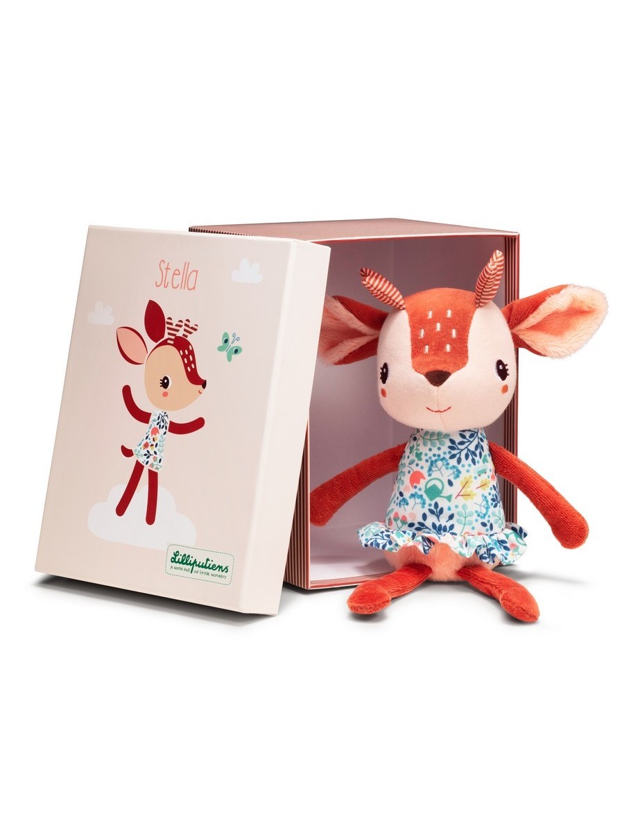Игрушка мягкая Lilliputiens олень 20.5 см - фото 6