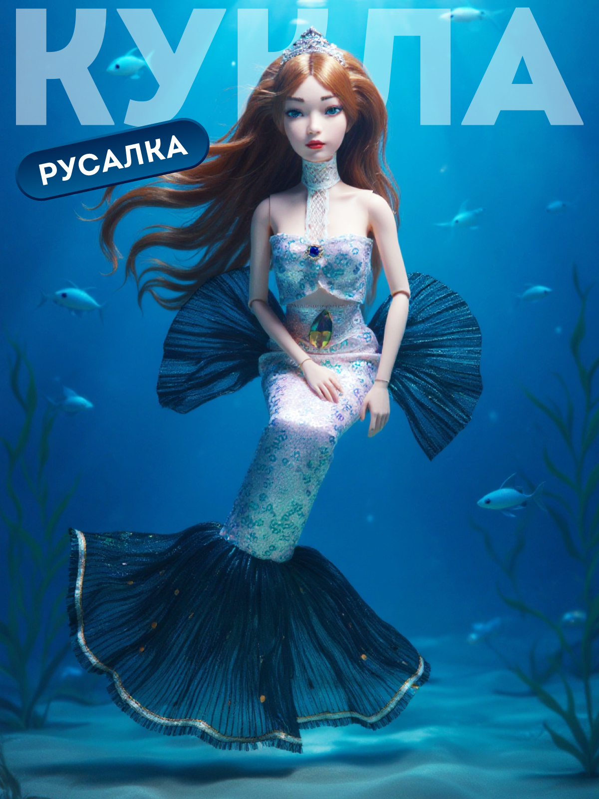 Кукла модельная AMORE BELLO Русалка 30см JB0213068 - фото 1