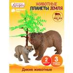 Игровой набор DARWIN Животные Медведи 2шт