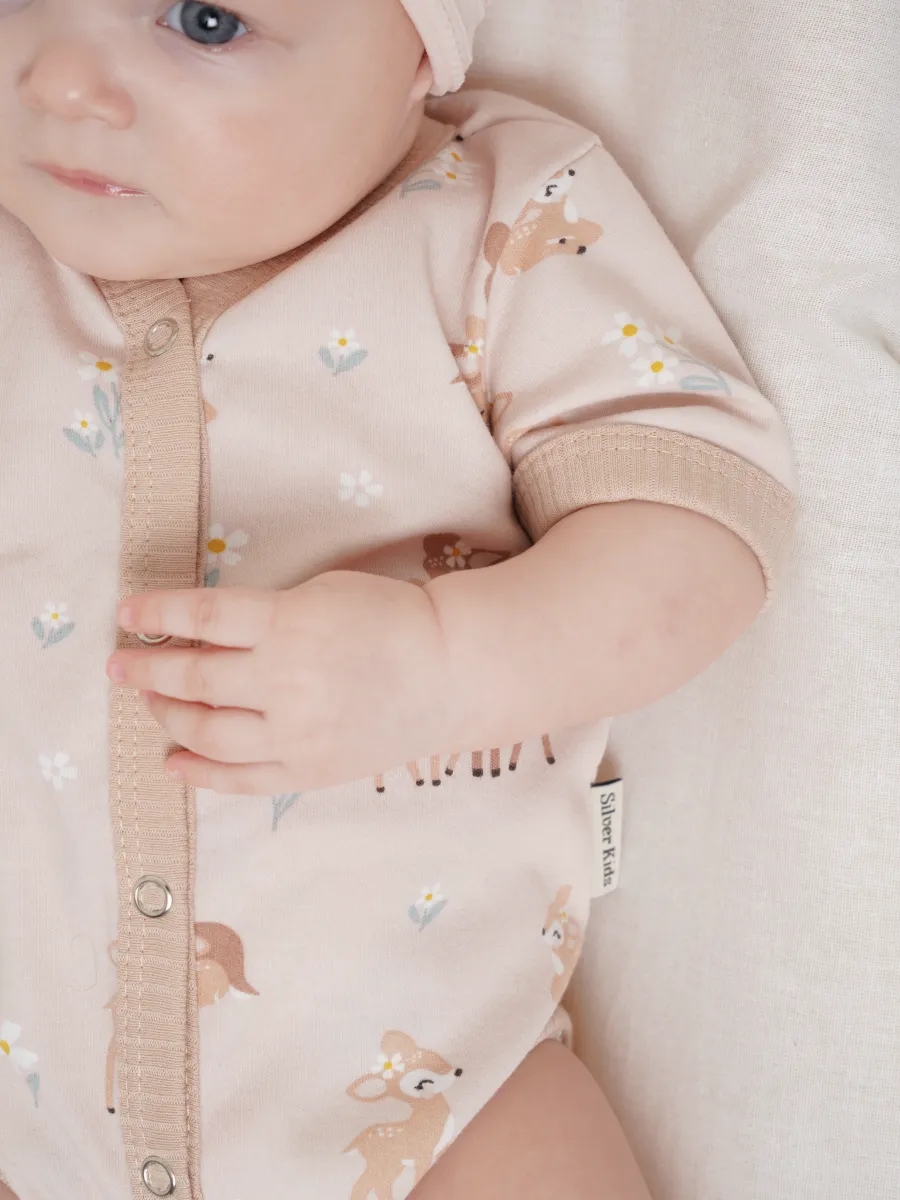 Боди 3 шт Супер Пупс нбр/3пр/бд/sk23/рубчик/леснаясказка - фото 7