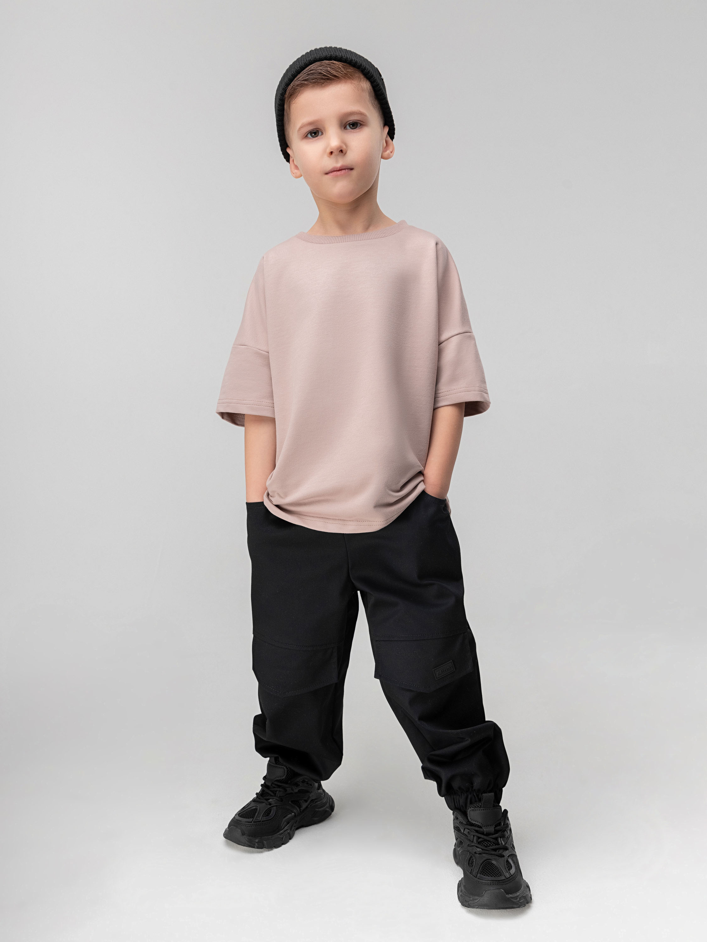 Футболка Bodo 4-348MU_бежевый - фото 4