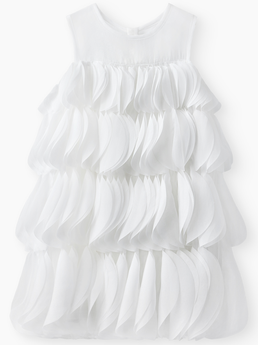 Платье Happy Baby 88639-1_white - фото 3