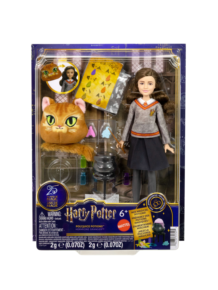 Кукла модельная Harry Potter JGM21 Гермиона оборотное зелье высота 24 см JGM21 - фото 4