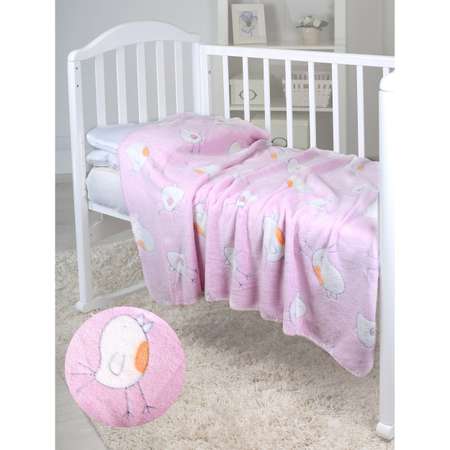 Плед-покрывало Baby Nice Розовый 150*200