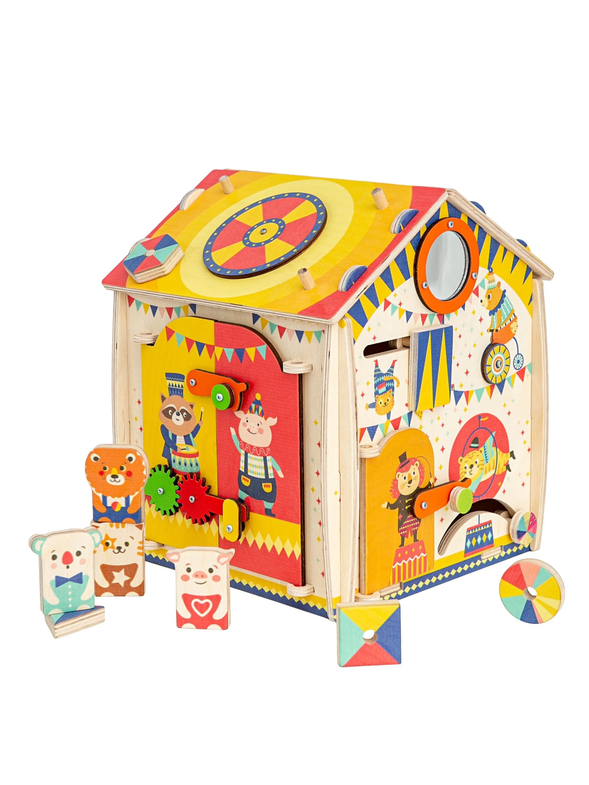 Игрушка Mag Wood бизиборд Цирк - фото 2