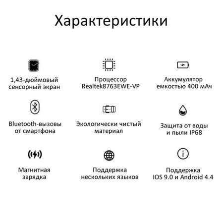 Смарт-часы CheckME Smart CheckME Smart CMSAK59GOR
