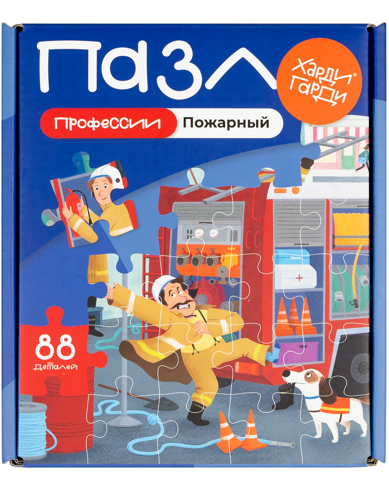 Пазл Харди Гарди Пазлы для детей профессии классический - фото 1