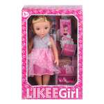Кукла модельная Карапуз Likee Girl высота 30 см