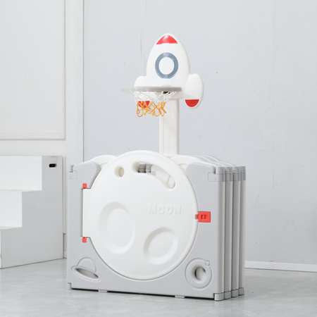 Манеж UNIX Kids Supreme space 160x160 cm grey