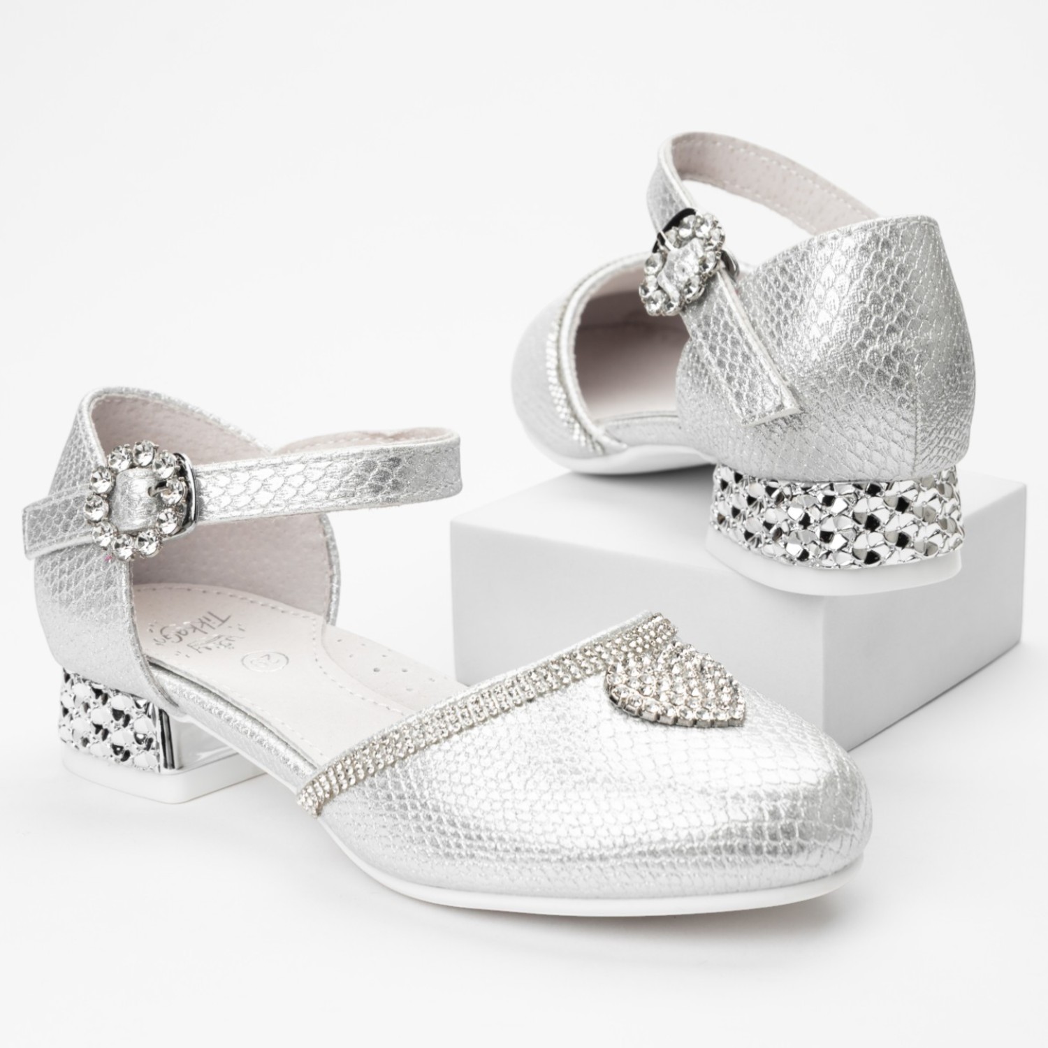 Туфли TikkaGo 4A08_7126_silver - фото 2